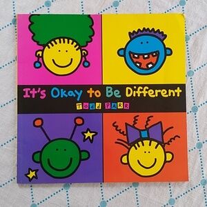 Todd Parr Okay Different Children's Picture Book Self Esteem Daycare Preschool